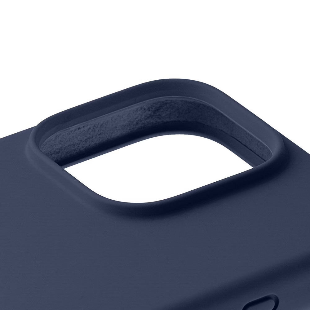 Чехол защитный uBear Touch Mag Case iPhone 16 Pro Max, софт-тач, темно-синий